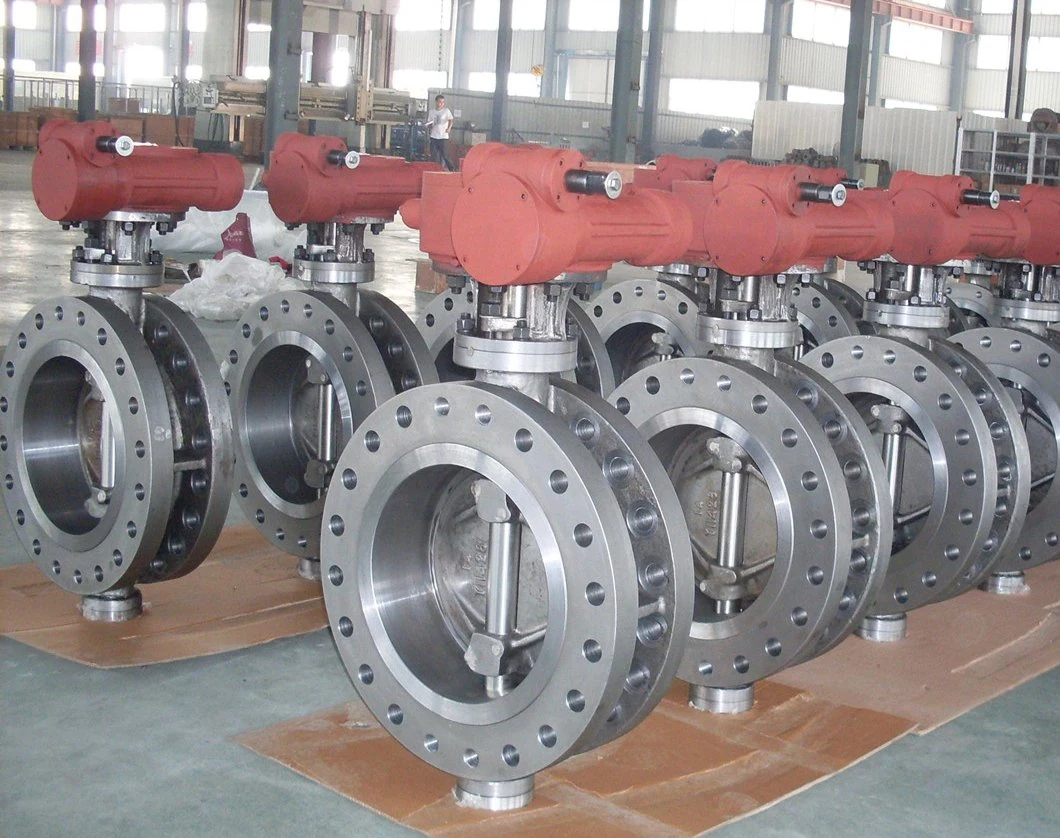 API/DIN Standard Wcb/Lcb/Lcc/CF8 Triple Offset Butterfly Valve