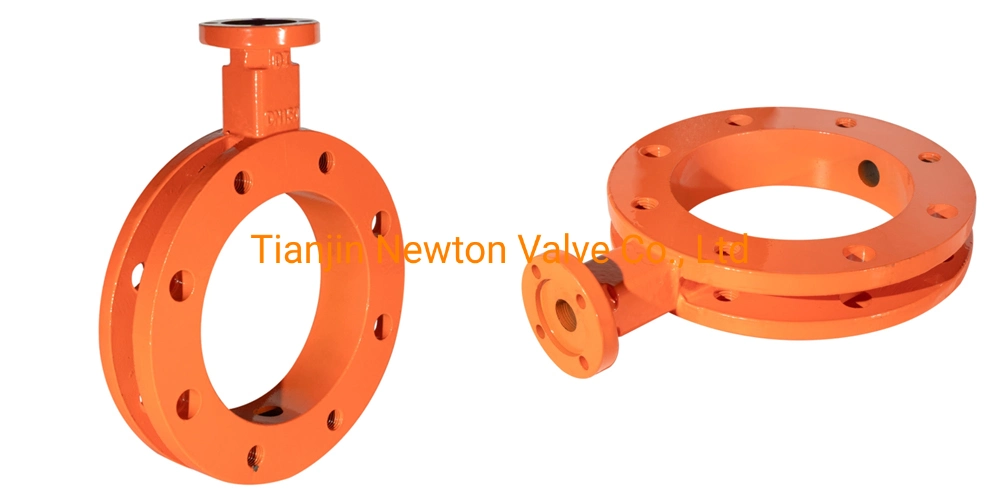 High Pressure Temperature Double Eccentric High Performance Multi-Level Double Flange Clamp Welding Butterfly Valve Bidirectional Seal Industrial Petrole