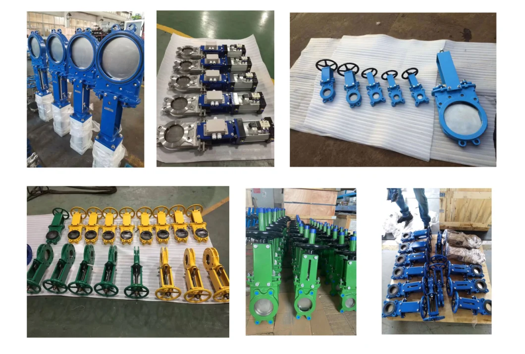 PA540/PA520/PA510 Cast Iron SS304/SS316 Disc Wafer Lug Knife Gate Valve with Handwheel