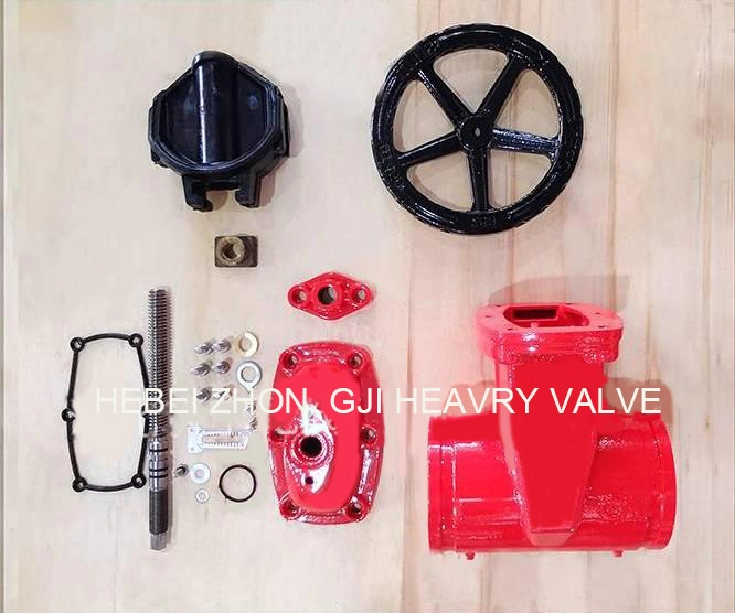 FM UL Approved Nrs Type-Groove-Groove Ends 10 Inch Pressure Seal Gate Valve Class 150