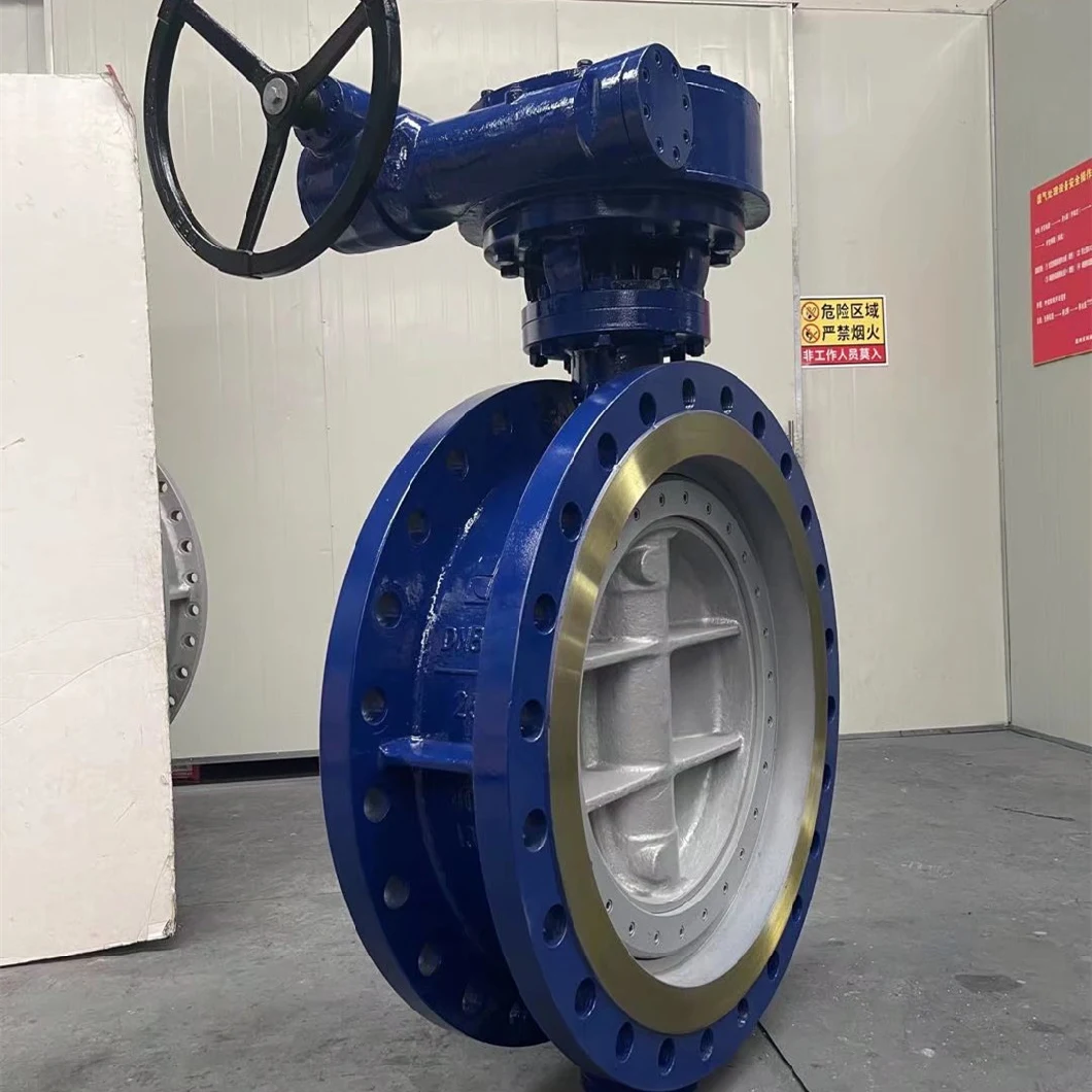 ANSI Metal Sealed Flange RF Triple Offset Butterfly Valve