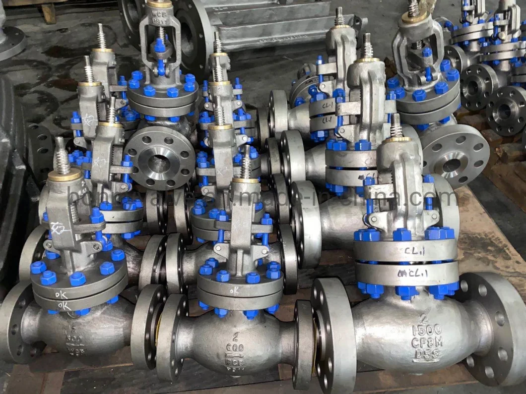 High Pressure API600 2500lb 6inch Carbon Steel Wc9 Pressure Seal Welding Bw Globe Valve