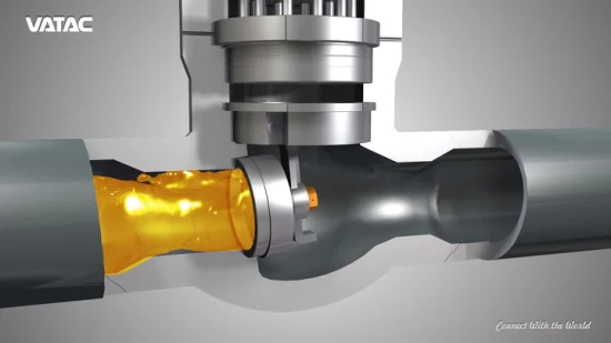 Clapet anti-retour d'oscillation de capot de joint de pression d'api 6D/BS1868 avec la bride se terminant