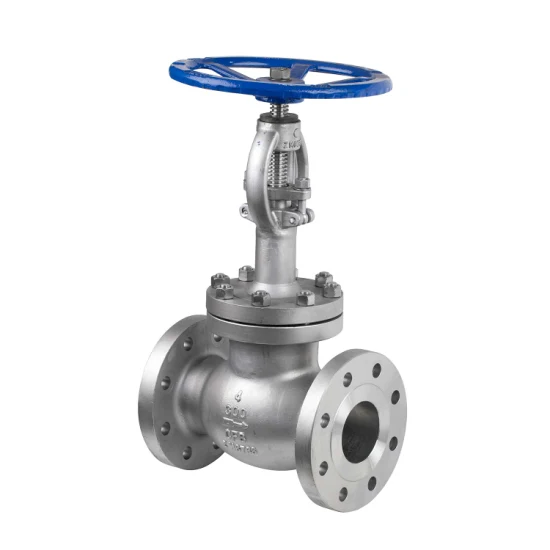 Nikel Base Alloy Steel Inconel 625 A494 Cw6mc Pressure Seal Extended Bonnet Cryogénique Flanged Globe Valve avec Blue Xylan PTFE Coating Stud Bolt and Nuts